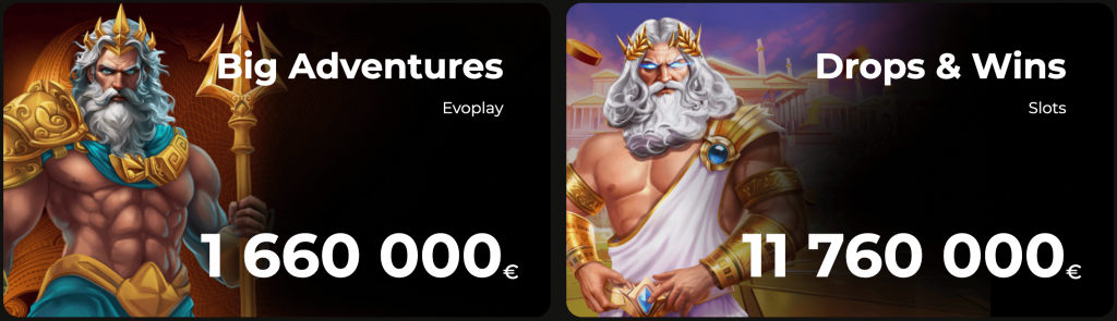 Indrukwekkende bonussen SpinStar Casino